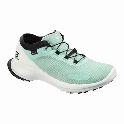 Dámské Trailové Boty Salomon SENSE FEEL GTX W Tyrkysové/Bílé SA98254-028